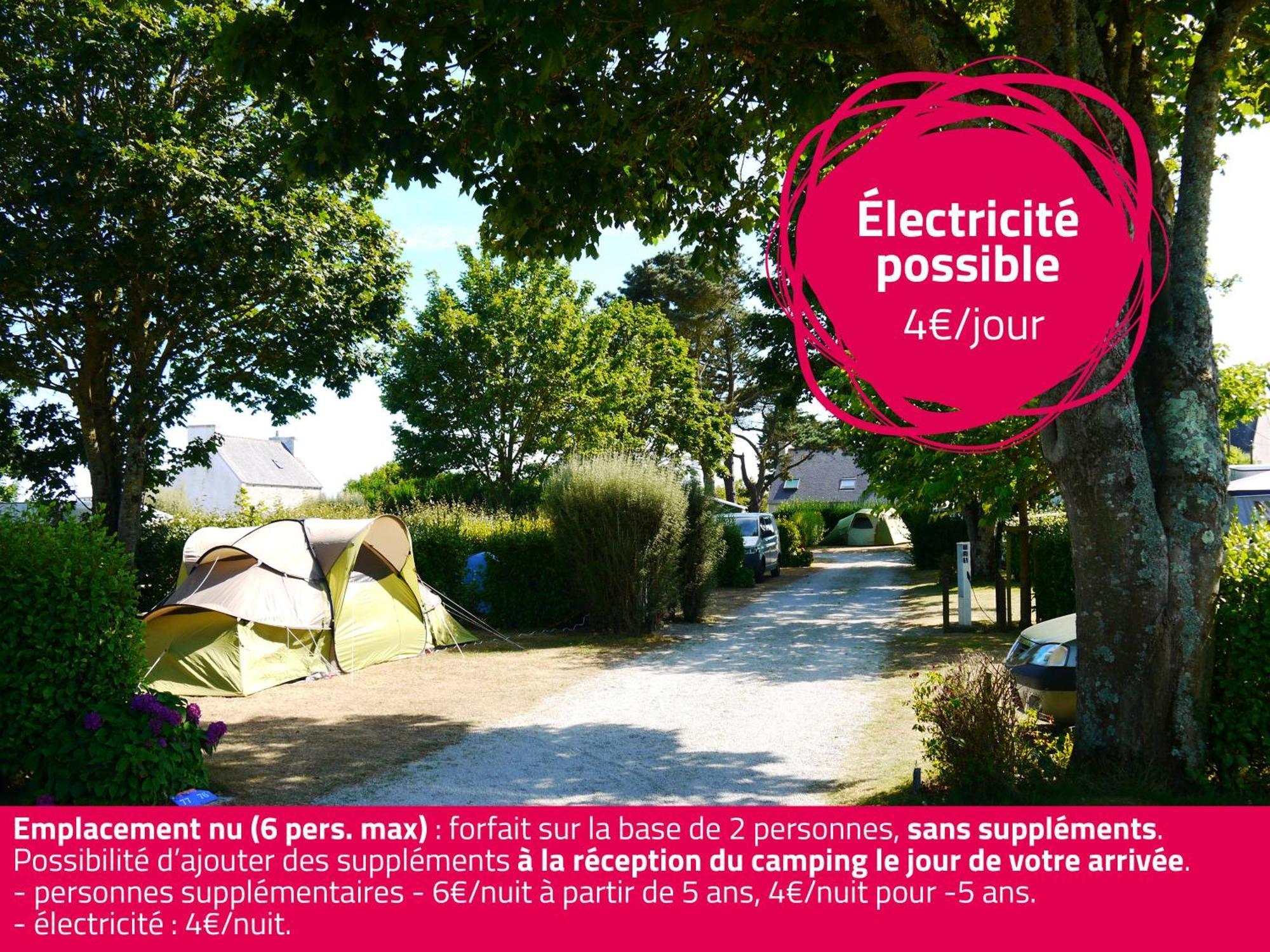 Camping La Corniche Plozévet Exteriör bild